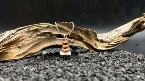 4 Stone Tiny Cairn Necklace