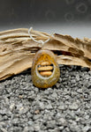 Inner Cairn Necklace (Raw Agate)