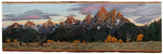 Grand Teton Sunrise- Original Carved Painting