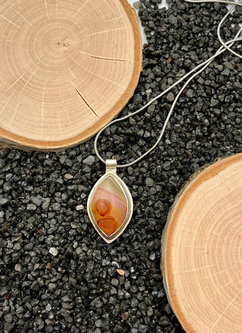 Elegant Desert Jasper Pendant