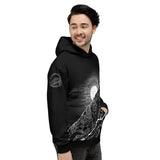 Superior and the Moon Unisex Hoodie