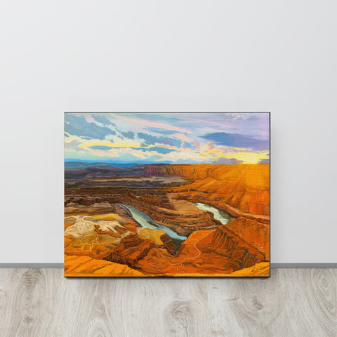 Dead Horse Sunset Canvas Print