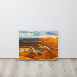 Dead Horse Sunset Canvas Print