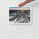 West Pfeifferhorn Alpenglow Giclee Print