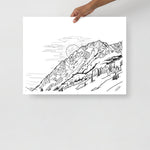 Superior and the Moon Giclee Print