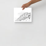Superior and the Moon Giclee Print