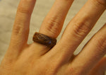 Monterillo Wood Mountain Range Ring