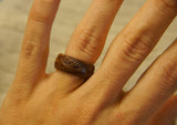 Monterillo Wood Mountain Range Ring