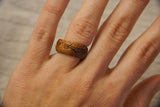 Monterillo Wood Mountain Range Ring