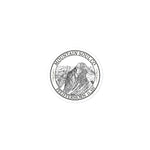 Pfeifferhorn Peak Marker Sticker (West face)